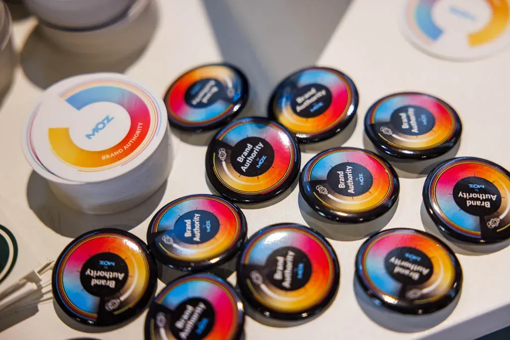 MozCon attendee buttons