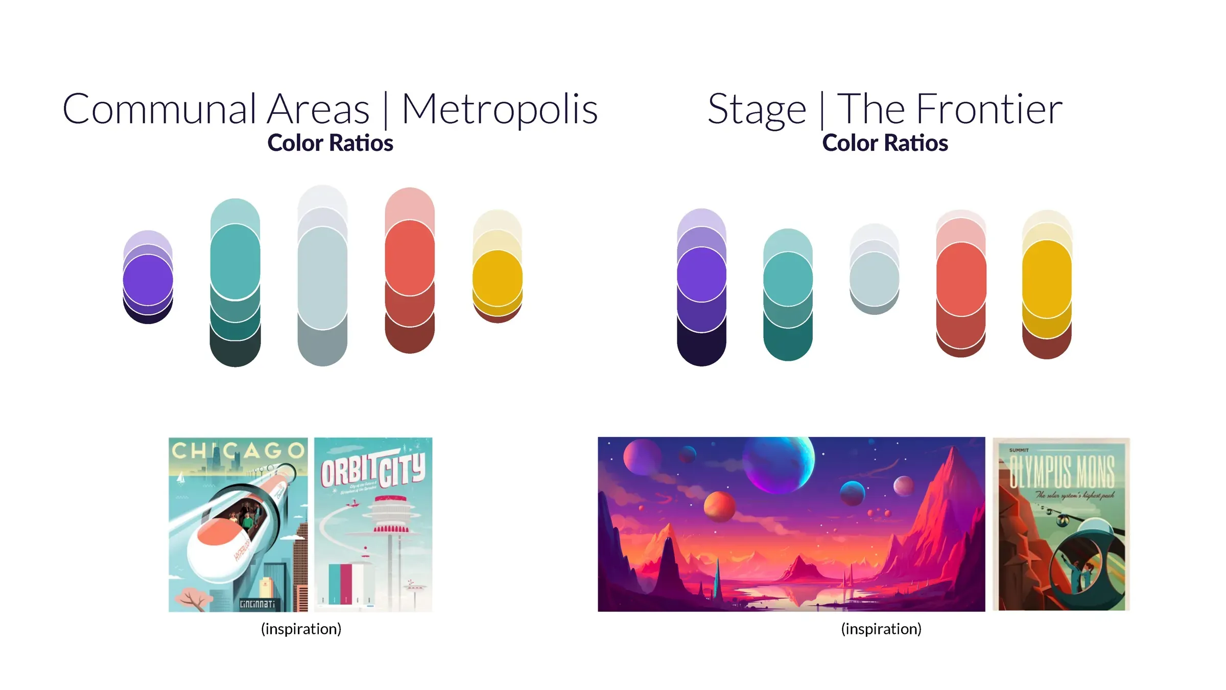 MozCon 2023 color palette