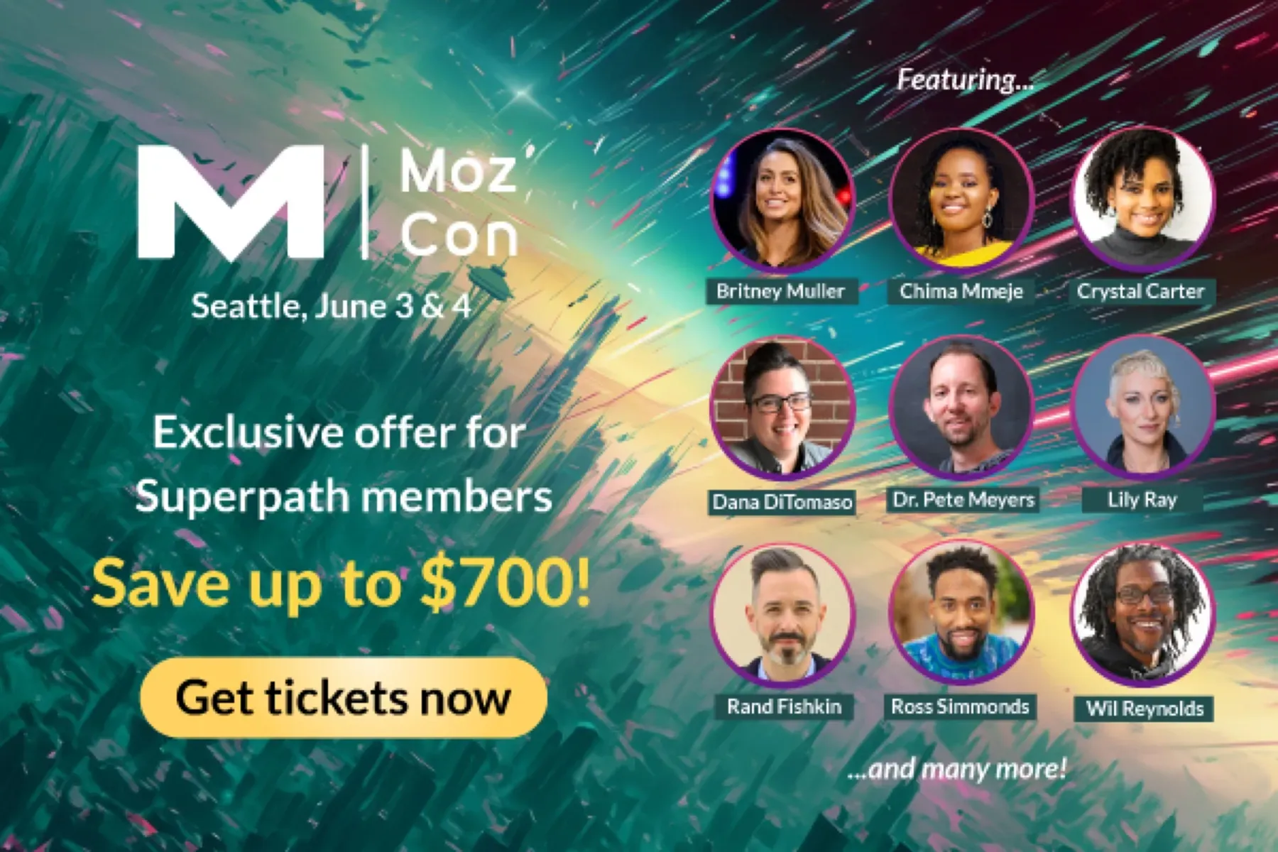 MozCon 2024 Superpath newsletter promotion
