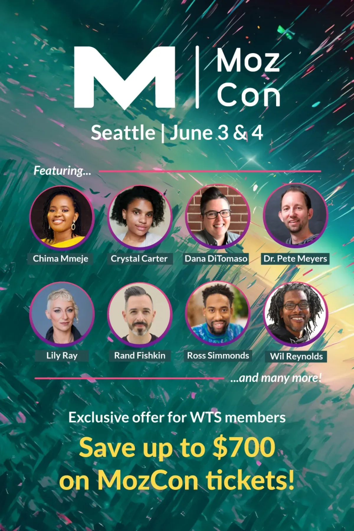MozCon 2024 Women in Tech SEO newsletter promotion