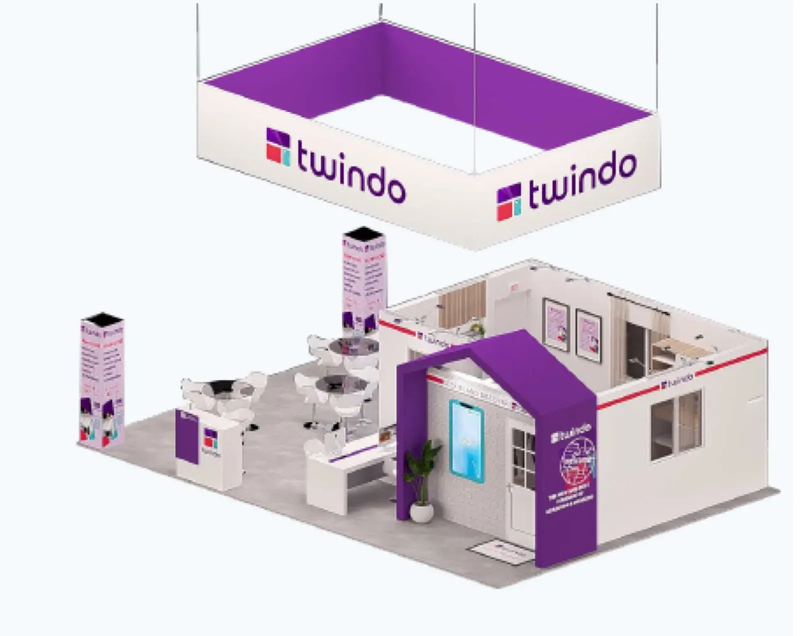 IBS booth render