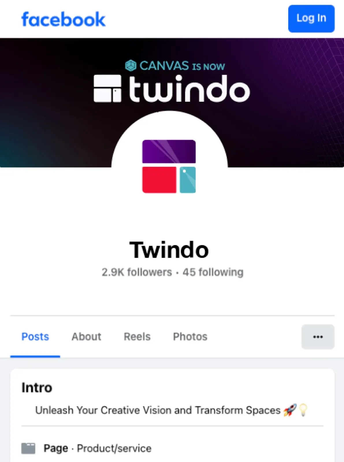 Social profile rebrand