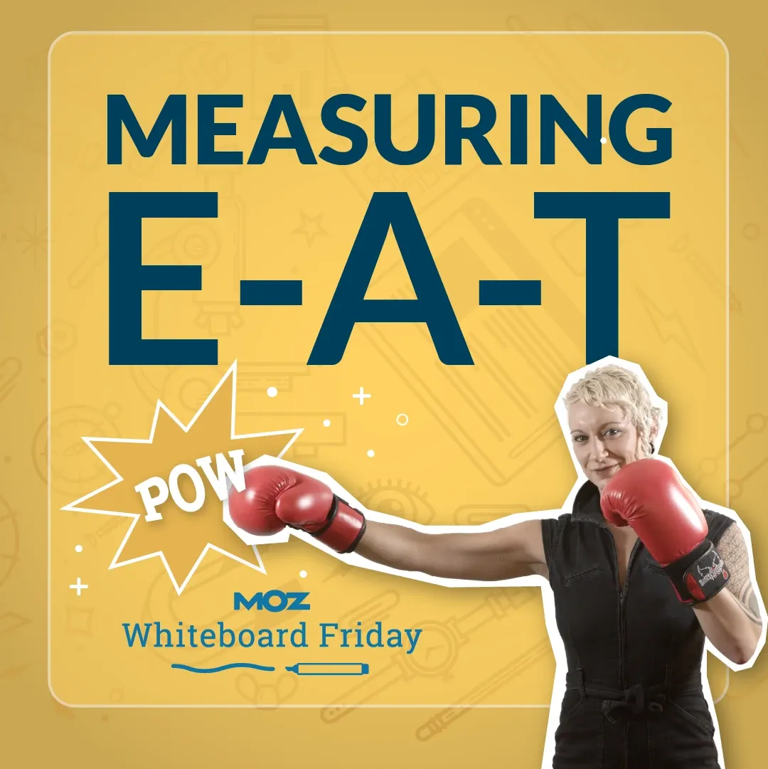 Measuring E-A-T Whiteboard Friday social graphic
